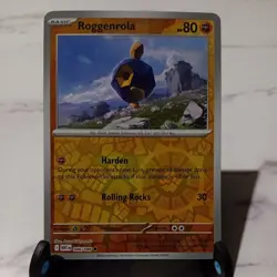 046/086 Roggenrola : (Reverse Holo) Card : SV-10.5 White Flare : Pokemon TCG - Image 1