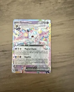 Pokemon TCG Surging Sparks Sylveon EX Card 86/191 Ultra Rare Near Mint - Image 1