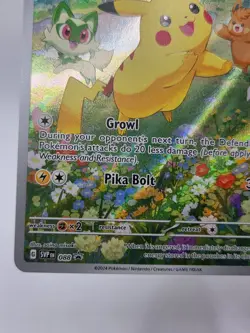 Pokemon Card Pikachu 088 Promo SV: Scarlet & Violet Promo Cards 088 Near Mint - Image 3