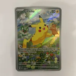 Pokemon Card Pikachu 088 Promo SV: Scarlet & Violet Promo Cards 088 Near Mint - Image 1
