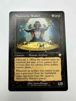MTG TCG Marionette Master (Retro Frame) Commander: the Brothers' War Regular - Image 1