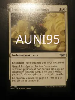 mtg magic Sheltered by Ghosts duskmourn FRENCH vf fr Protege par les fantomes - Image 1