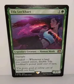 MTG Tifa Lockhart 0206 Final Fantasy Non Foil Rare - Image 1