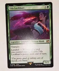 MTG Tifa Lockhart 0206 Final Fantasy Non Foil Rare - Image 2