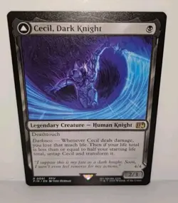 Cecil, Dark Knight: MTG, Final Fantasy Regular, Pack Fresh! - Image 1