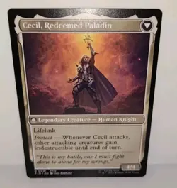 Cecil, Dark Knight: MTG, Final Fantasy Regular, Pack Fresh! - Image 4