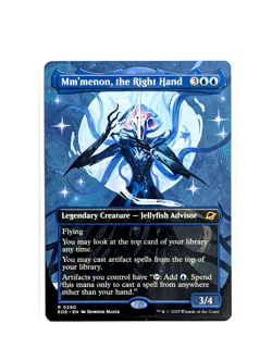 Mm'menon, the Right Hand R 0290 REGULAR MTG Edge Of Eternities EOE EN NM/M - Image 1