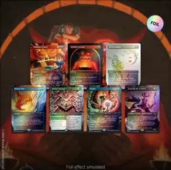 MTG Secret Lair x Dungeons & Dragons: An Exhibition of Adventure - Rainbow Foil - Image 1