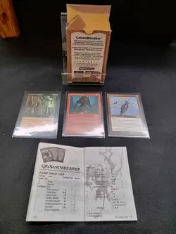 Magic the Gathering Exodus - Groundbreaker Deck MtG (Complete, epened) - Image 2