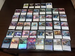 MTG Aetherdrift Themed Set Lot Magic The Gathering Cards + Bonuses! - Image 1
