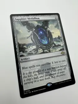 MTG TCG Sapphire Medallion Modern Horizons 3 Regular - Image 3
