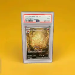 2023 POKEMON OBF EN-OBSIDIAN FLAMES ILLUSTRATION RARE #199 NINETALES PSA 9MINT - Image 1
