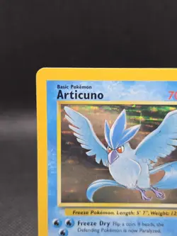 Articuno 2/62 Pokemon Fossil Holo Unlimted - LP - Image 2