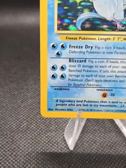 Articuno 2/62 Pokemon Fossil Holo Unlimted - LP - Image 5