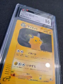 2002 Raichu Holo 035/088 Split Earth Pokemon Japanese CGC 10 LOW POP - Image 4