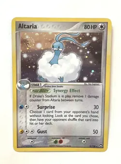 Altaria 2/108 Rare Ex Power Keepers Pokemon Cosmos Holo Swirl Gazing LP/NM - Image 1