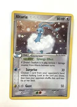 Altaria 2/108 Rare Ex Power Keepers Pokemon Cosmos Holo Swirl Gazing LP/NM - Image 2