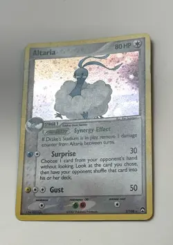 Altaria 2/108 Rare Ex Power Keepers Pokemon Cosmos Holo Swirl Gazing LP/NM - Image 3