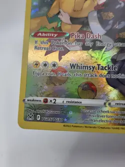 Pikachu TG05/TG30 - Pokemon TCG Lost Origin (2022) - Trainer Gallery - Near Mint - Image 3