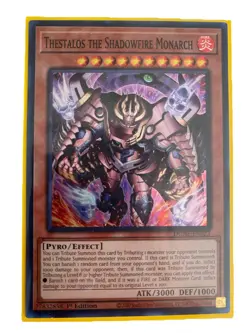 YUGIOH Monarch Deck Complete 40 - Cards with Sleeves - Image 1