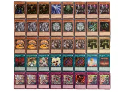 YUGIOH Gate Guardian Deck Complete 40 Cards Thunder Wind Water Labyrinth NM - Image 1
