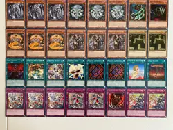 YUGIOH Gate Guardian Deck Complete 40 Cards Thunder Wind Water Labyrinth NM - Image 5