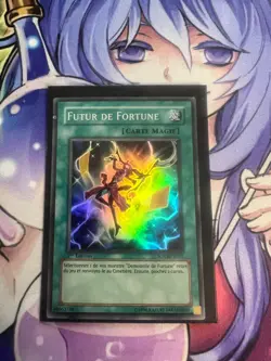 FORTUNE'S FUTURE FRENCH SUPER RARE SOVR-EN051 FR051 LIGHT PLAY YUGIOH - Image 1