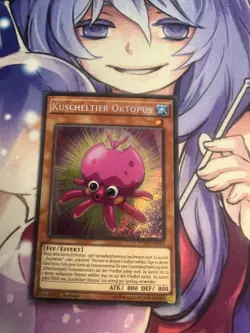 FLUFFAL OCTOPUS GERMAN SECRET FUEN-EN014 DE014 LIGHT PLAY YUGIOH - Image 1