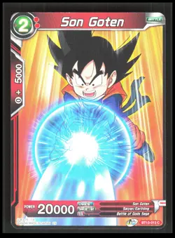Dragon Ball Super - Son Goten - BT13-013 Supreme Rivalry Common Card CB-1-4-A-1 - Image 1