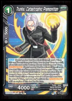 Dragon Ball Super - Trunks, Catastrophic Premonition - BT12-135 Card CB-1-3-F-16 - Image 1