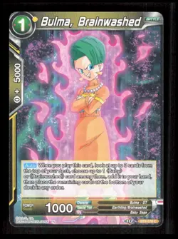 Dragon Ball Super - Bulma, Brainwashed - BT8-076 Common Battle Card CB-1-3-F-16 - Image 1
