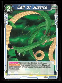 Dragon Ball Super - Call of Justice - BT5-051 Common Extra Game Card CB-1-3-F-10 - Image 1