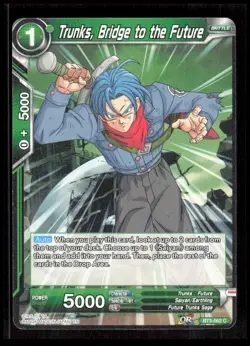 Dragon Ball Super - Trunks, Bridge to the Future - Cross Worlds Card CB-1-3-F-1 - Image 1