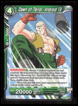 Dragon Ball Super - Dawn of Terror, Android 13 - Cross Worlds Card CB-1-3-E-29 - Image 1