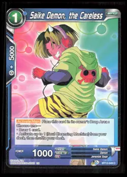 Dragon Ball Super - Saike Demon, the Careless - BT12-049 Common Card CB-1-3-F-4 - Image 1