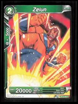 Dragon Ball Super - Zeiun - BT12-065 Vicious Rejuvenation Game Card CB-1-3-F-2 - Image 1