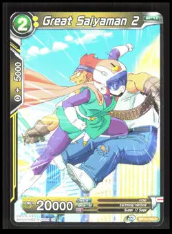 Dragon Ball Super - Great Saiyaman 2 - BT14-106 Cross Spirits C Card CB-1-4-A-11 - Image 1