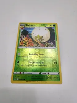 2021 Pokemon Card **Eldegoss** Shining Fates Set 015/072 Reverse Holo - Uncommon - Image 3