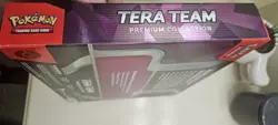 Tera Team Premium Collect Pokemon Card Set 5 Foils, 9 TCG Booster Packs Sealed - Image 3