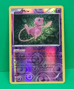 Mew - 29/124 - Pokemon 2016 Fates Collide XY Reverse Holo Rare Card NM - Image 1