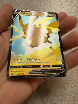 Pikachu V SWSH143 Promo Rare Pokemon Card. NM PACK FRESH - Image 3