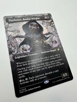 MTG TCG Tinybones, Bauble Burglar (Borderless) Foundations Regular - Image 3