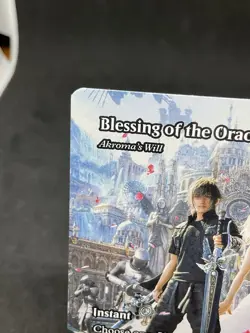 Blessing of the Oracle - Akroma's Will (Showcase) Final Fantasy MTG #21 Regular - Image 3