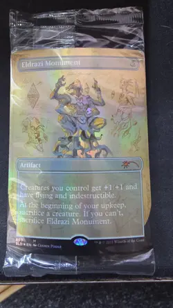 MTG 1x FOIL Eldrazi Monument #603 Secret Lair Drop Magic the Gathering x1 NM - Image 1