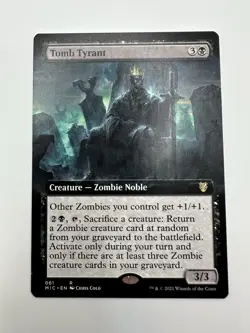 MTG TCG Tomb Tyrant (Borderless) Commander: Midnight Hunt Regular - Image 1