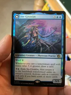 Jin Gitaxias / The Great Synthesis Foil March of the Machine MTG Magic - Image 1