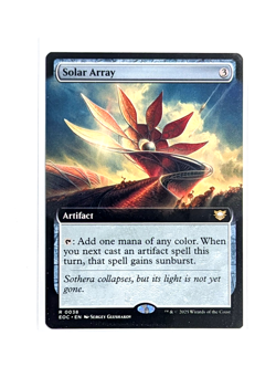 Solar Array R 0038 Extended Art Regular MTG Edge Of Eternities EOC EN NM/M - Image 1