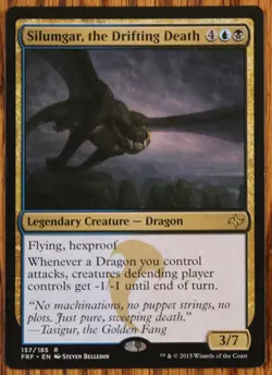 MTG Silumgar, the Drifting Death Magic The Gathering Fate Reforged NM/Mint - Image 1