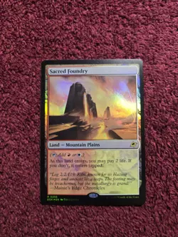 MTG Sacred Foundry 0256 Edge of Eternities Foil - Image 1