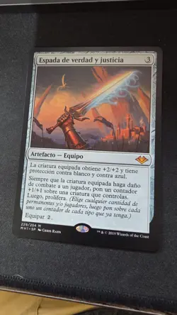 Sword of Truth and Justice Spanish mtg - Image 1